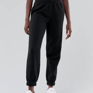 Hollister Black Ultra High Rise Joggers